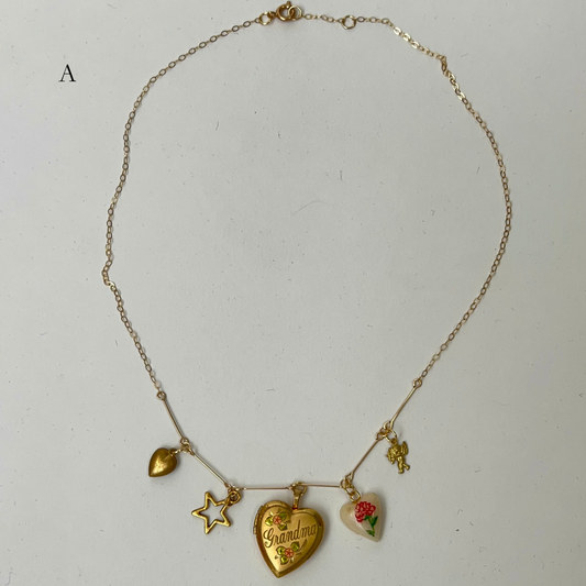 Coco x Starlite Village Vintage Locket Necklace