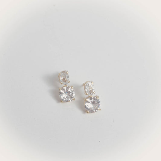 Grace Crystal Studs