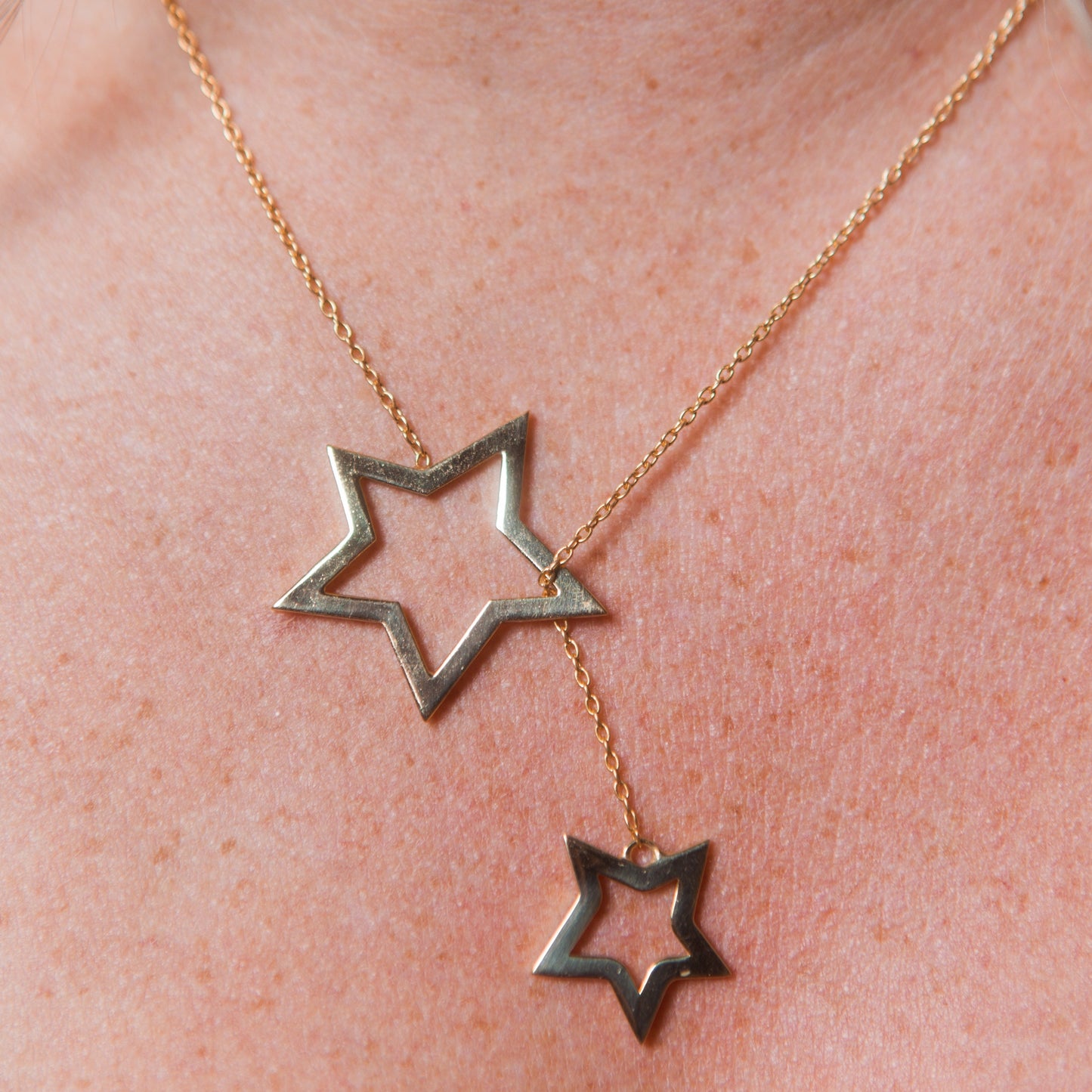 Double Star Necklace