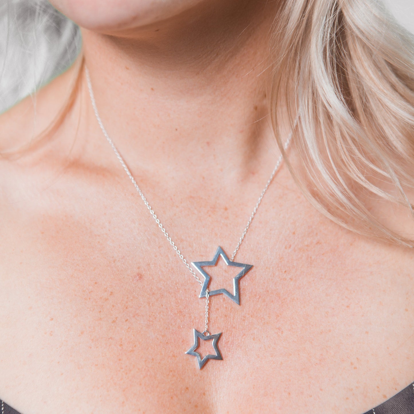 Double Star Necklace