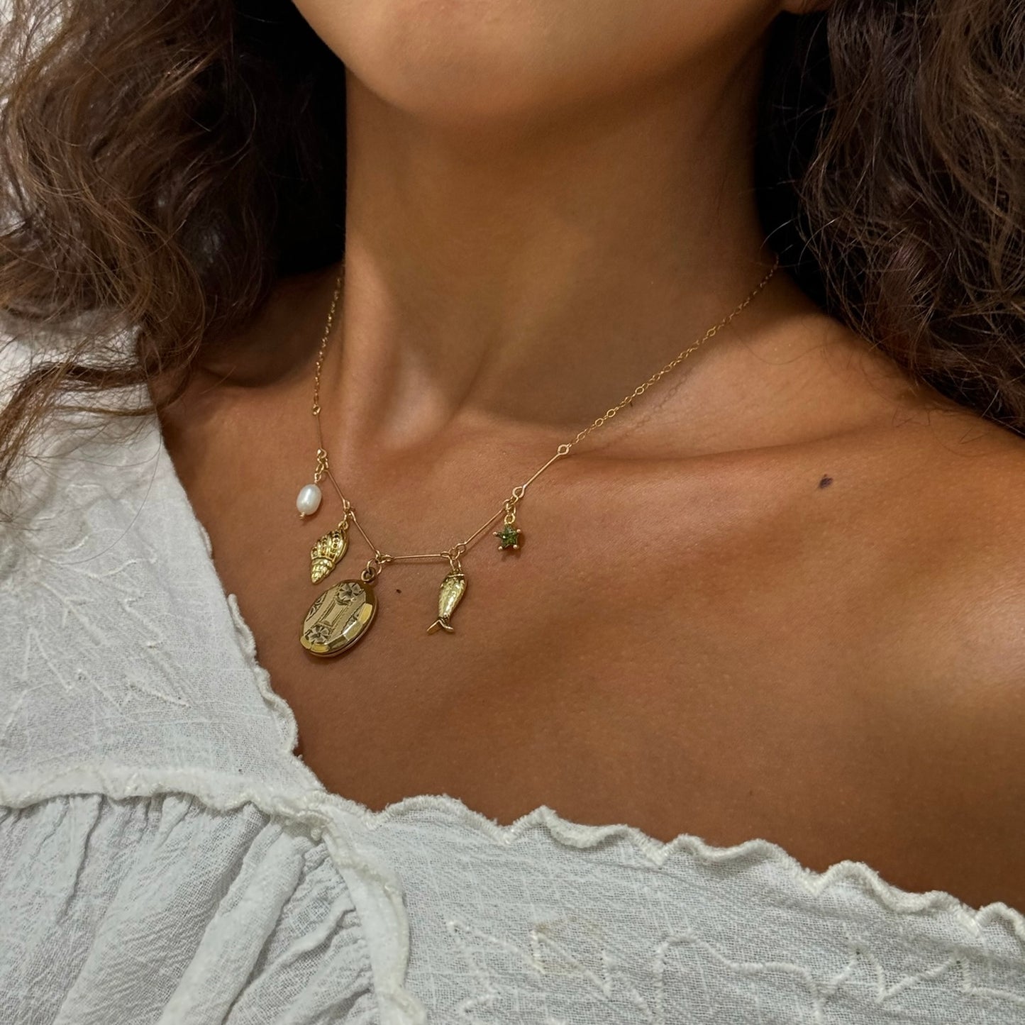 Coco x Starlite Vintage Locket Necklace Drop 2