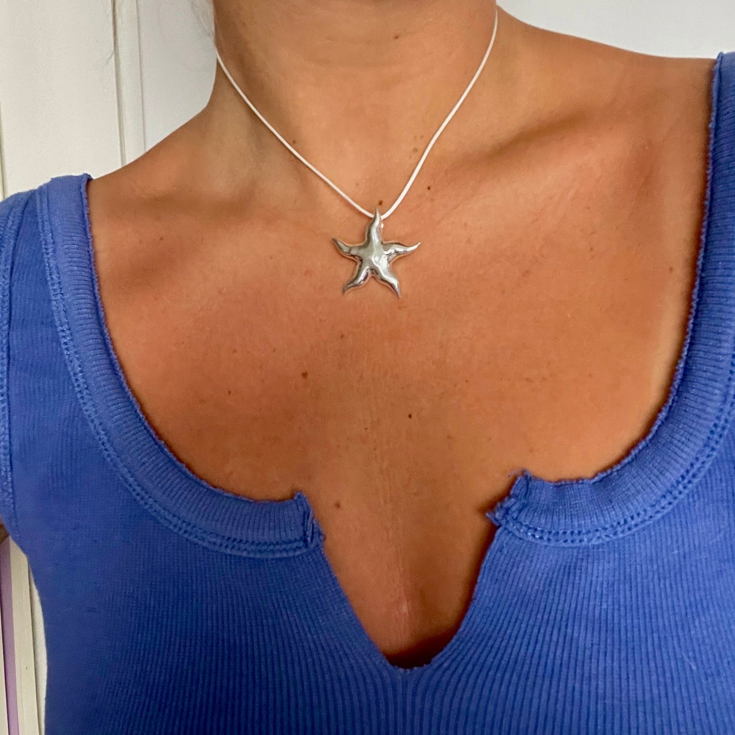 Squiggly Star Pendant