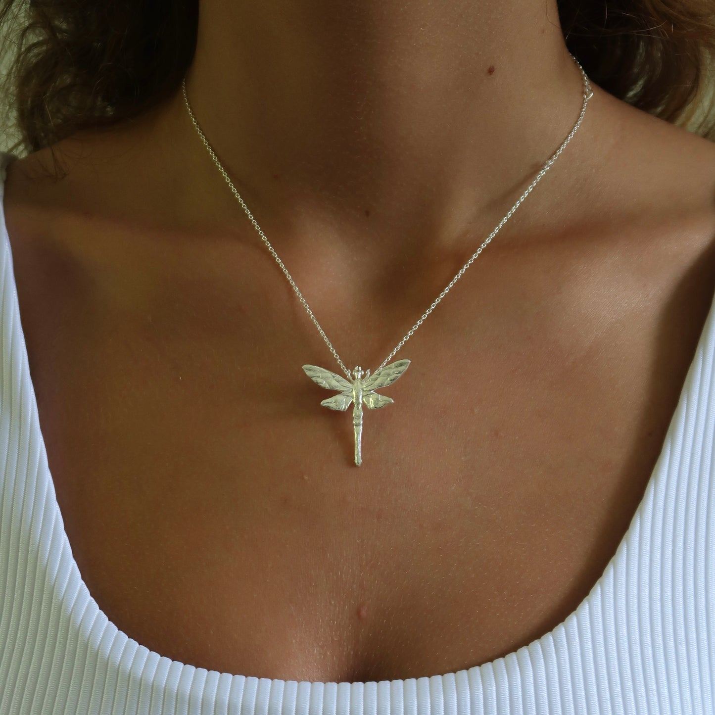 Dragonfly Pendant Necklace
