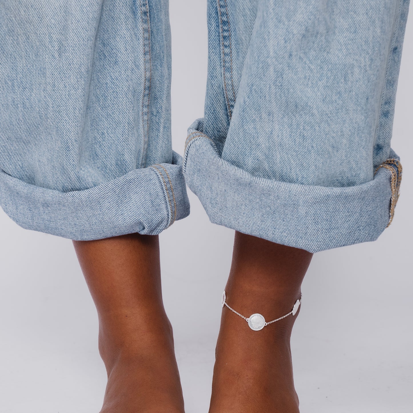 Shell Coin Anklet