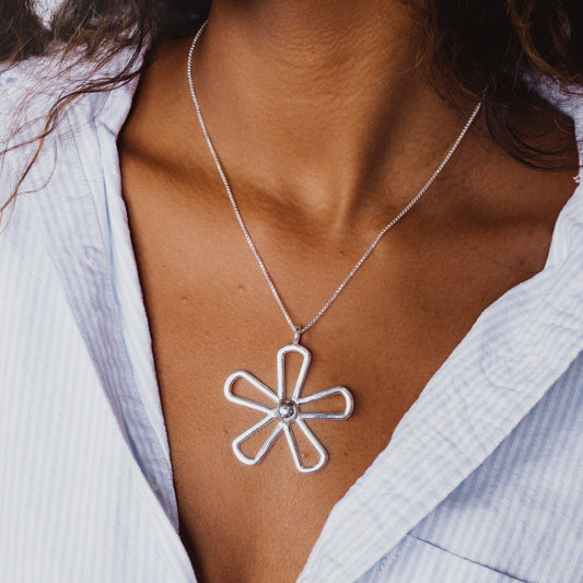 The Flower Pendant Necklace